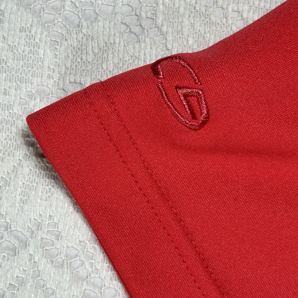 Champion Polo Shirt Mens Size XL-TG Red Duo Dry Short Sleeve Collar Button Golf - Picture 10 of 11